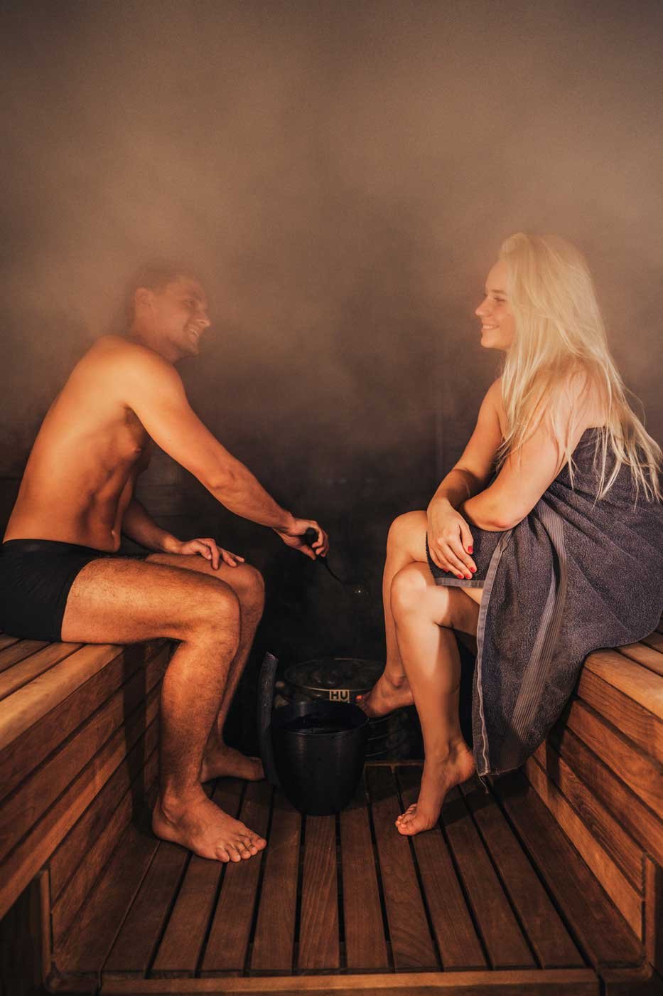 Como hacer un sauna para la recuperación muscular